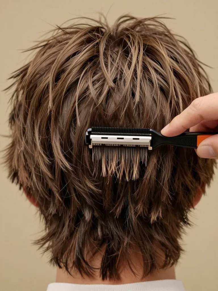 Step 5: Add Texture with the Razor Comb
