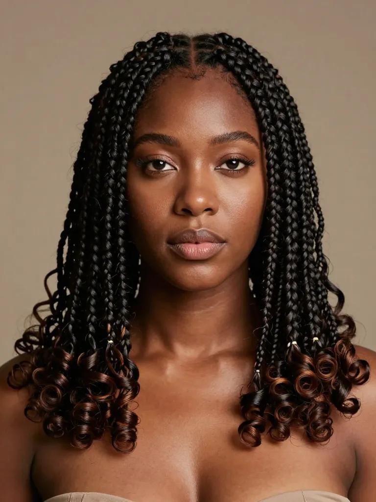 2. The Chin-Length Micro French Curl Bob