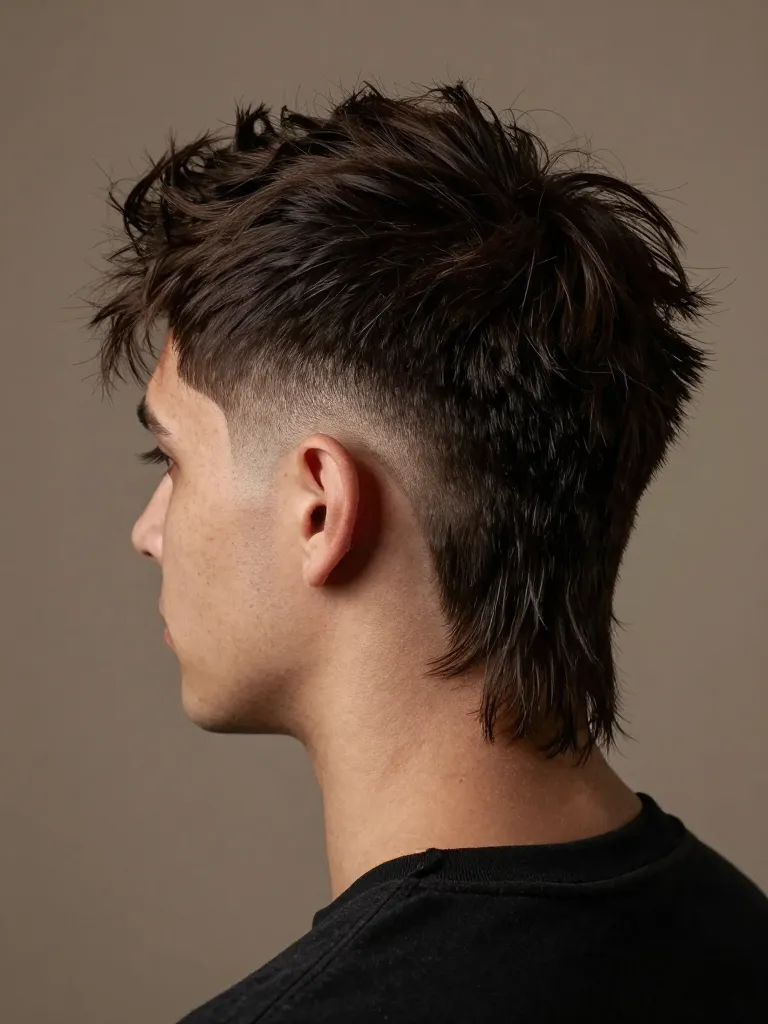 Step 5: Style and Maintain Between Barber Visits - The Burst Fade Mullet