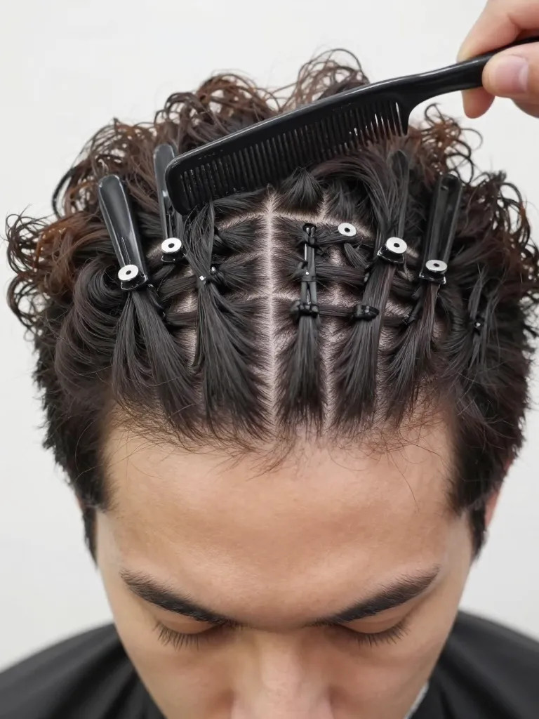 Step 2: Create the Part Map — The Foundation of Clean Cornrows