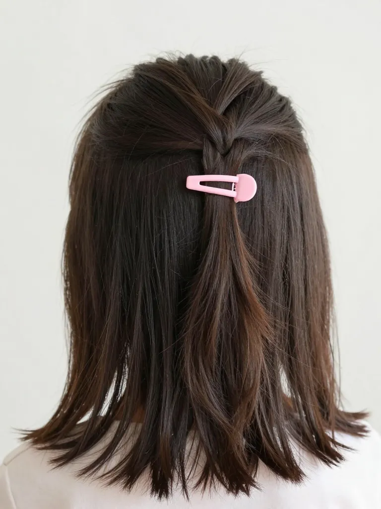 Step 1: The Mini Claw Clip Twist