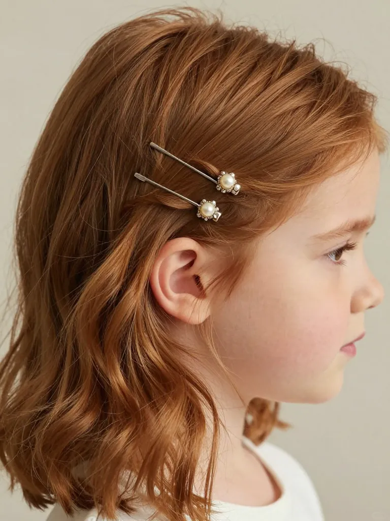 Step 2: The Double Bobby Pin Accent