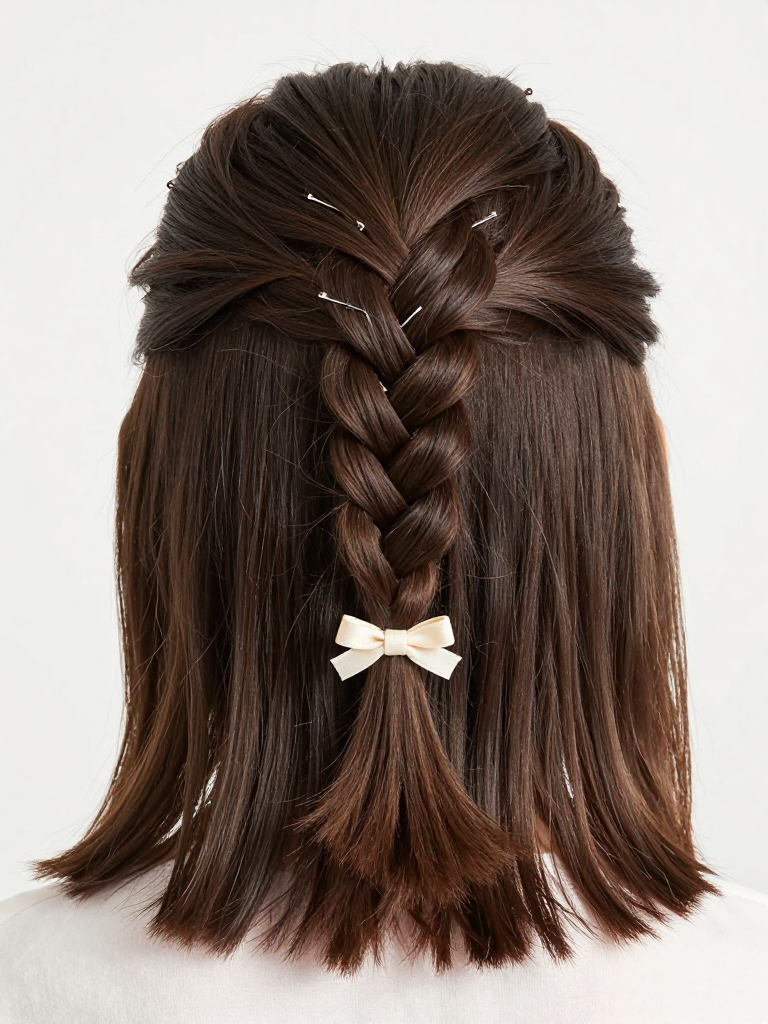 Step 5: The French Twist Ponytail