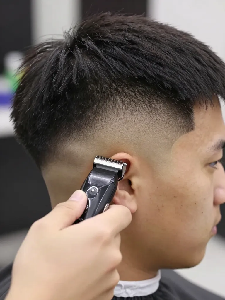 Step 2: Skin Fade the Sides