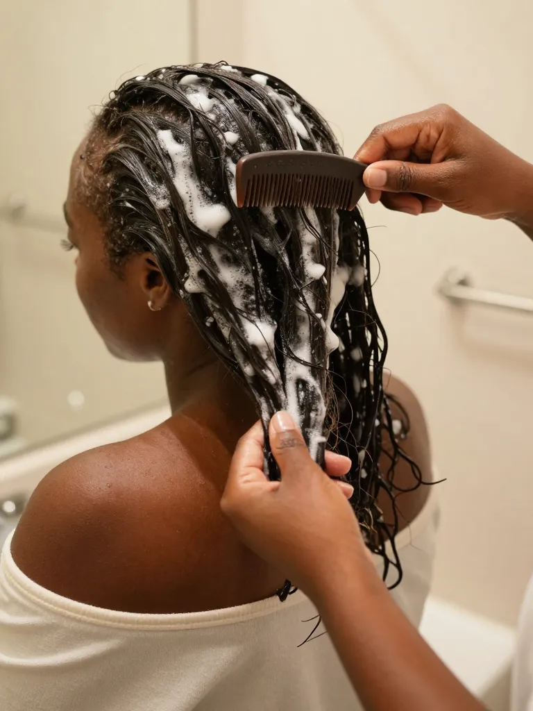 Step 1: Wash, Condition, and Detangle