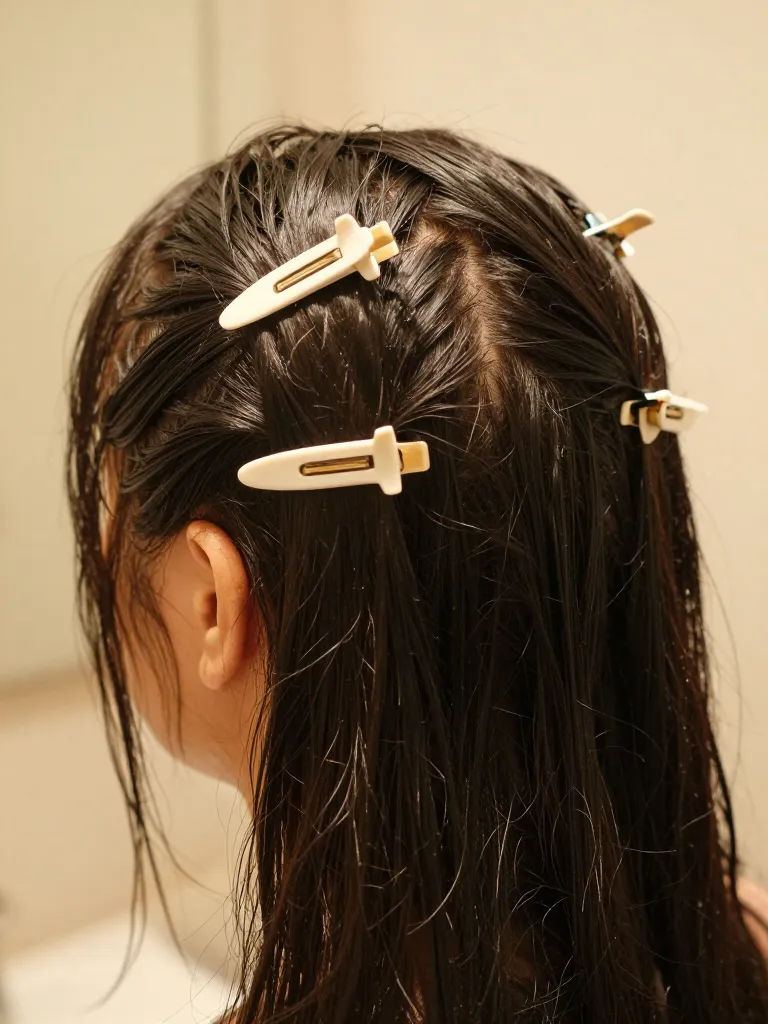 Step 2: Wash, Detangle, and Section