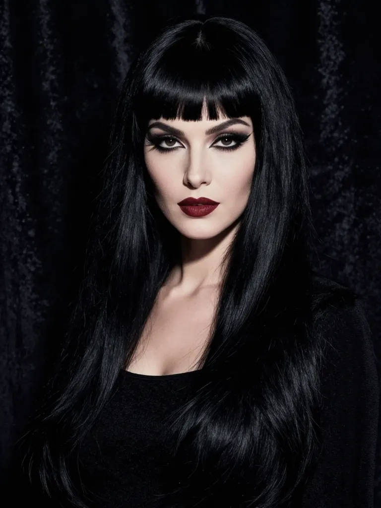 The Bettie Page Bangs