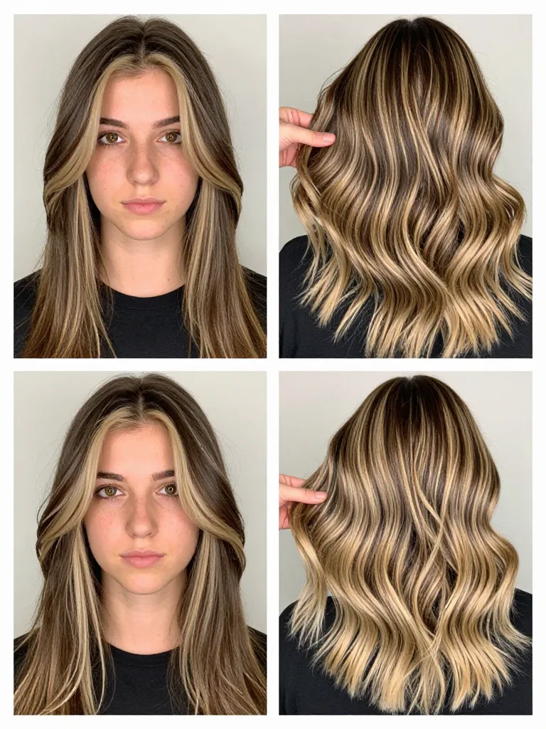 Comparison of hair coloring techniques