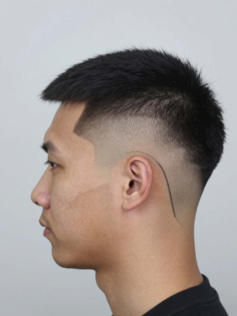 Step 1: Choose Your Design Placement Based on Your Head Geometry