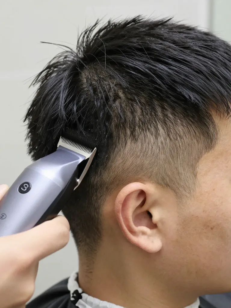Step 3: Cut the Sides and Back with Guard Progression