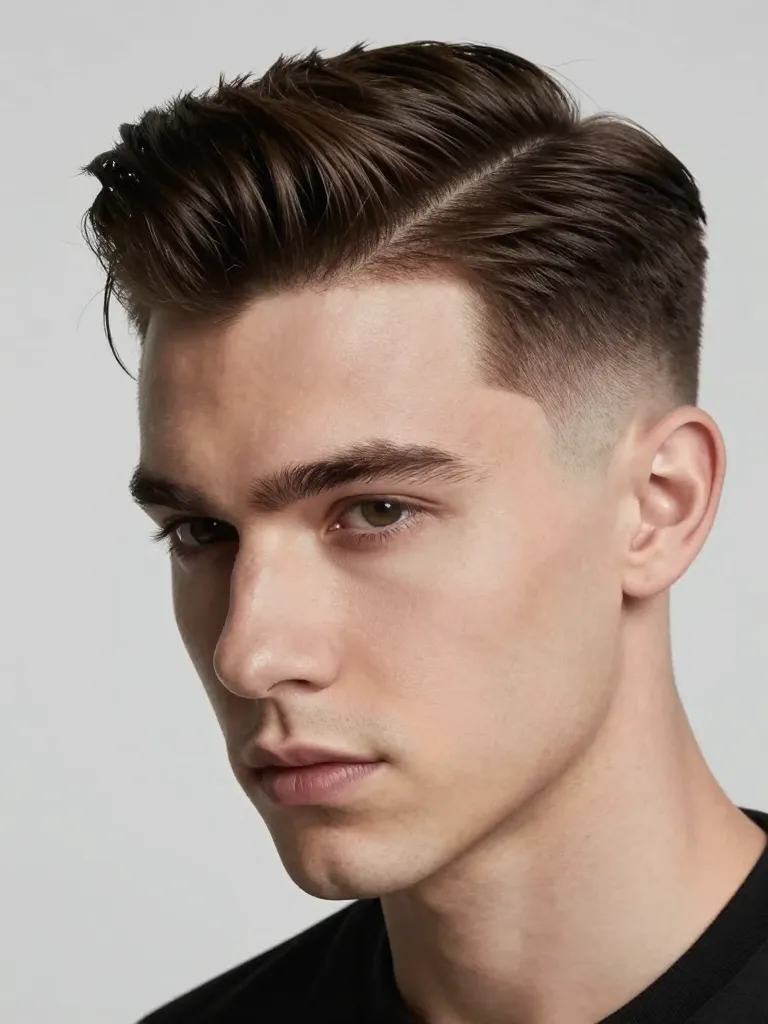 The Side Part Taper