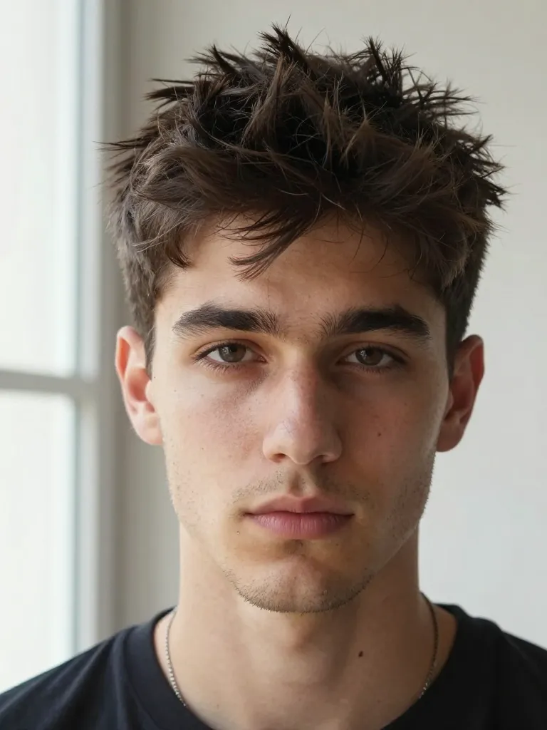 4. The Side-Part Italian