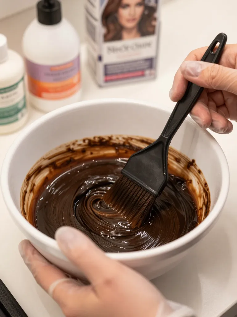 Step 3: Mix and Apply the Color