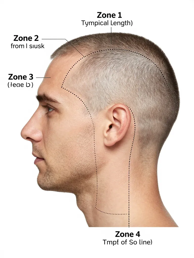 Step 2: Learn the Four Zones of a Male Head