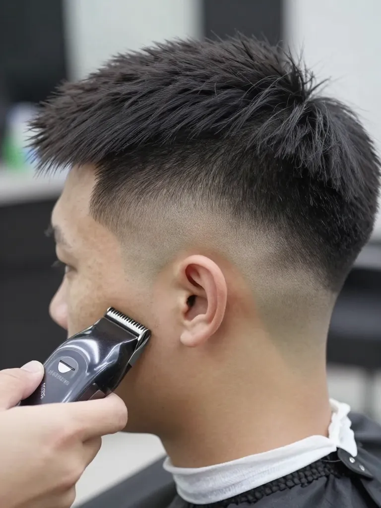 Step 2: Cut the Sides with a Graduated Fade