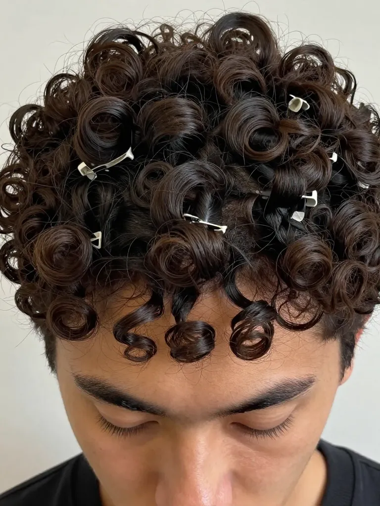 Step 1: Map Your Curl Pattern While Dry