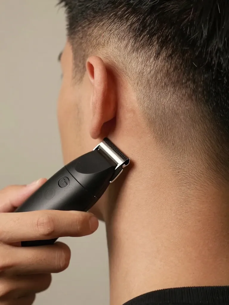 Step 4: Clean the Neckline and Sideburns