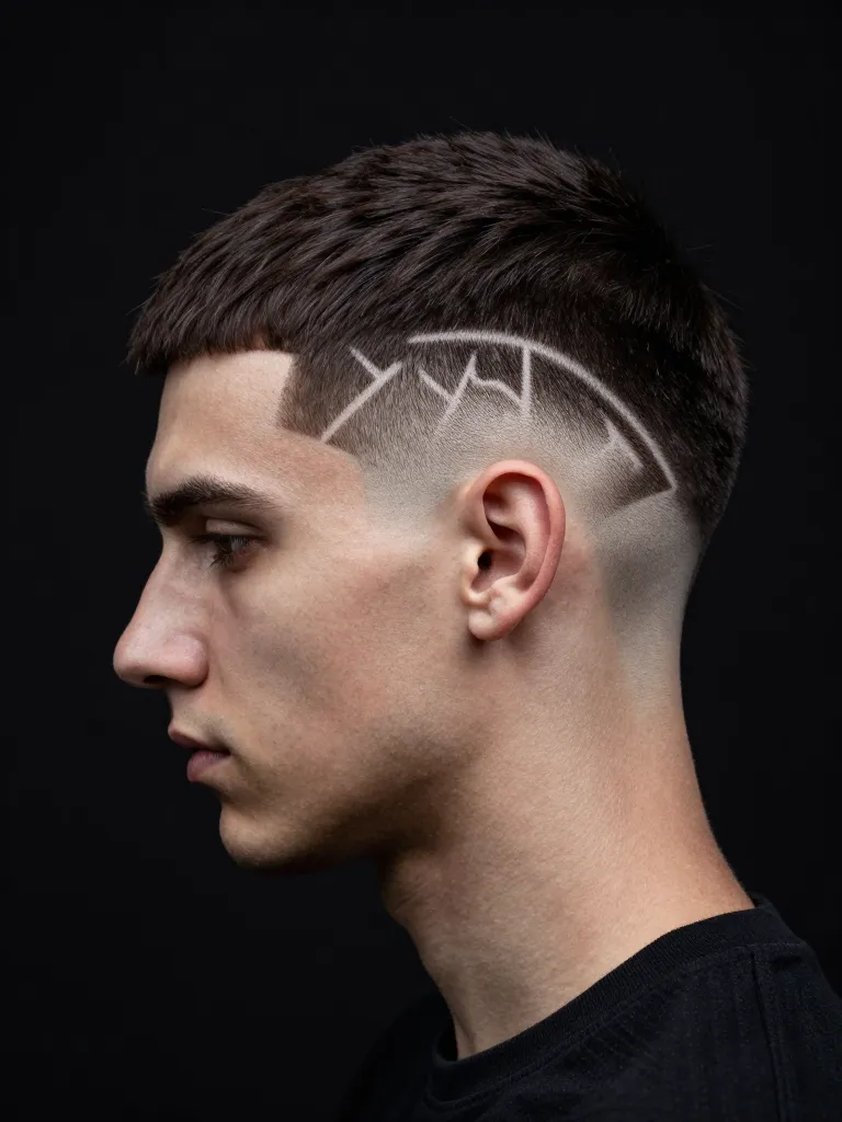 Step 3: The Buzz Cut with Design