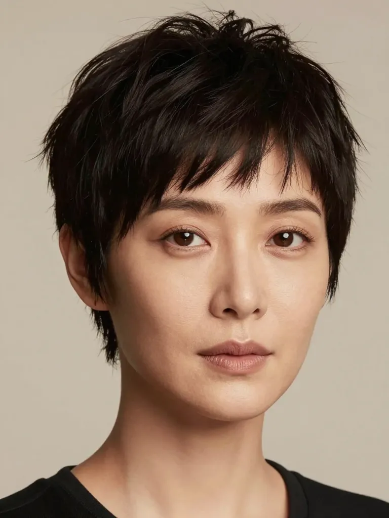 3. The Textured Pixie Crop