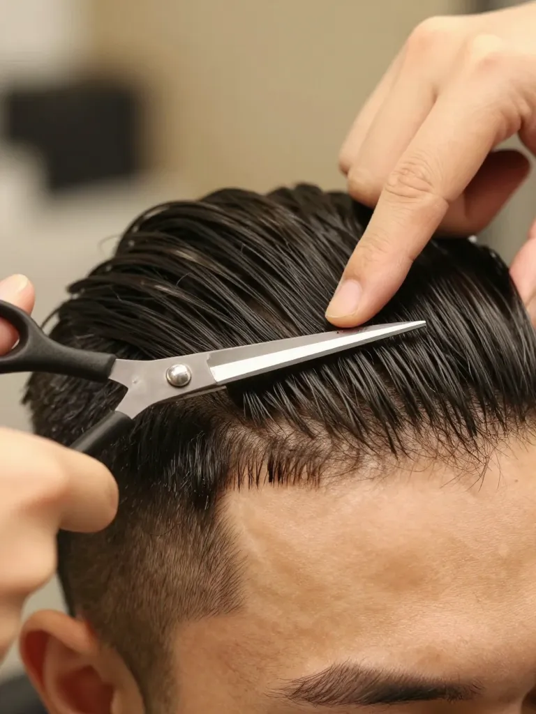 Step 2: Cut the Fringe Line