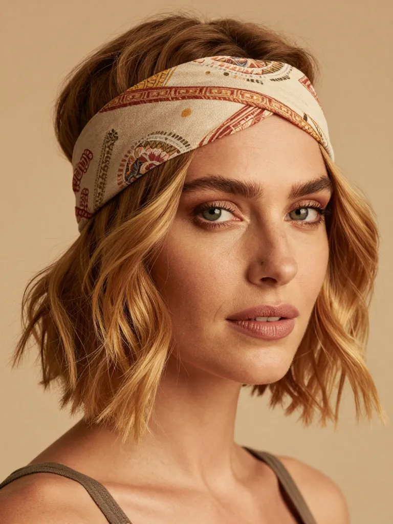 Step 4: The Headband Tuck
