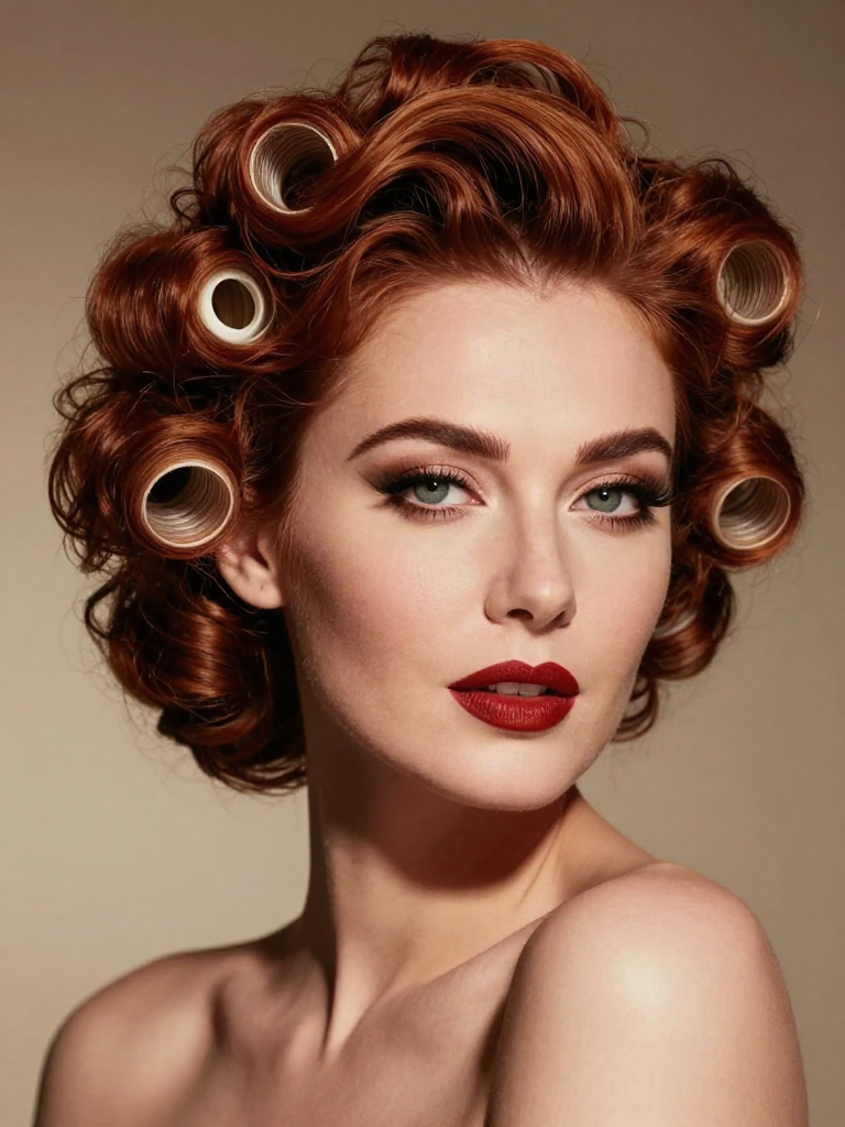 4. The Pin Curl Sock Hybrid